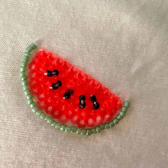 J. Crew Watermelon Shirt - Picture 5 of 6